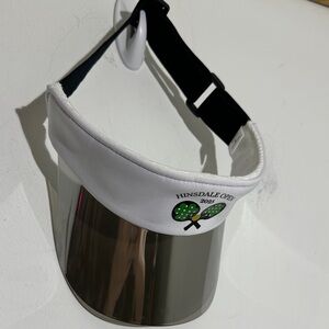 White and Black Visor